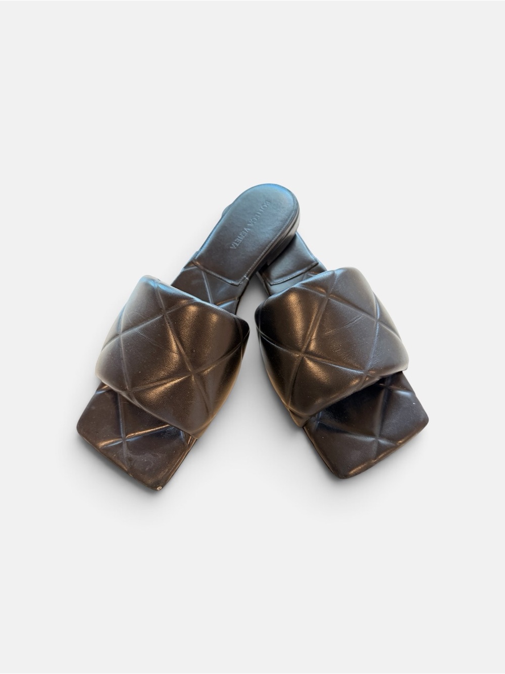 Bottega Veneta Quilted Leather Slide - Size 41